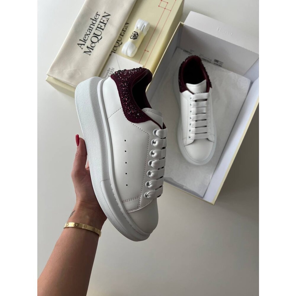 Alexander McQueen Beyaz Cyristal görsel 2