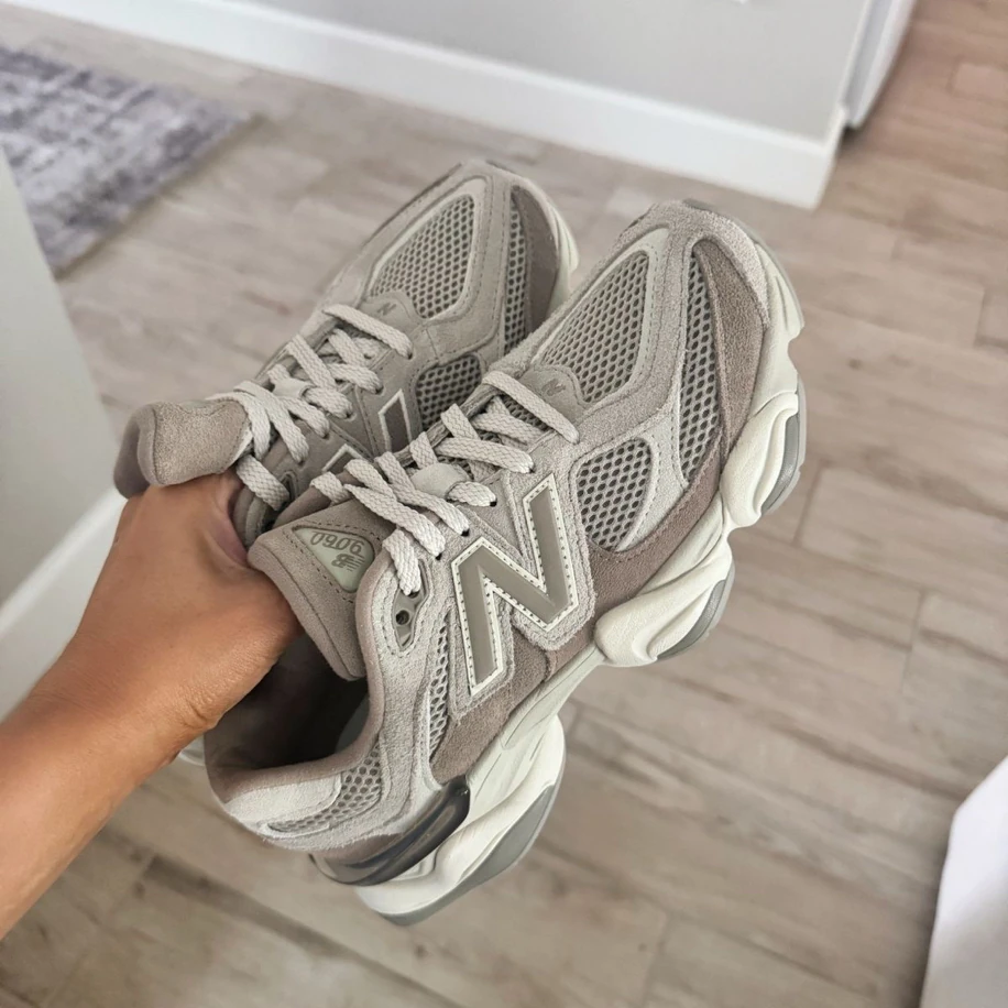 New Balance 9060 Arid Stone Mushroom görsel 4