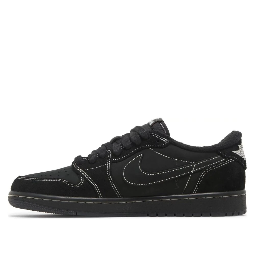 Jordan 1 Low Travis Scott Black Phantom görsel 2