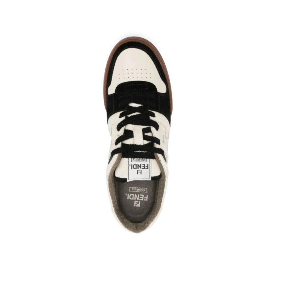 Fendi Match Low-Top Sneakers görsel 4