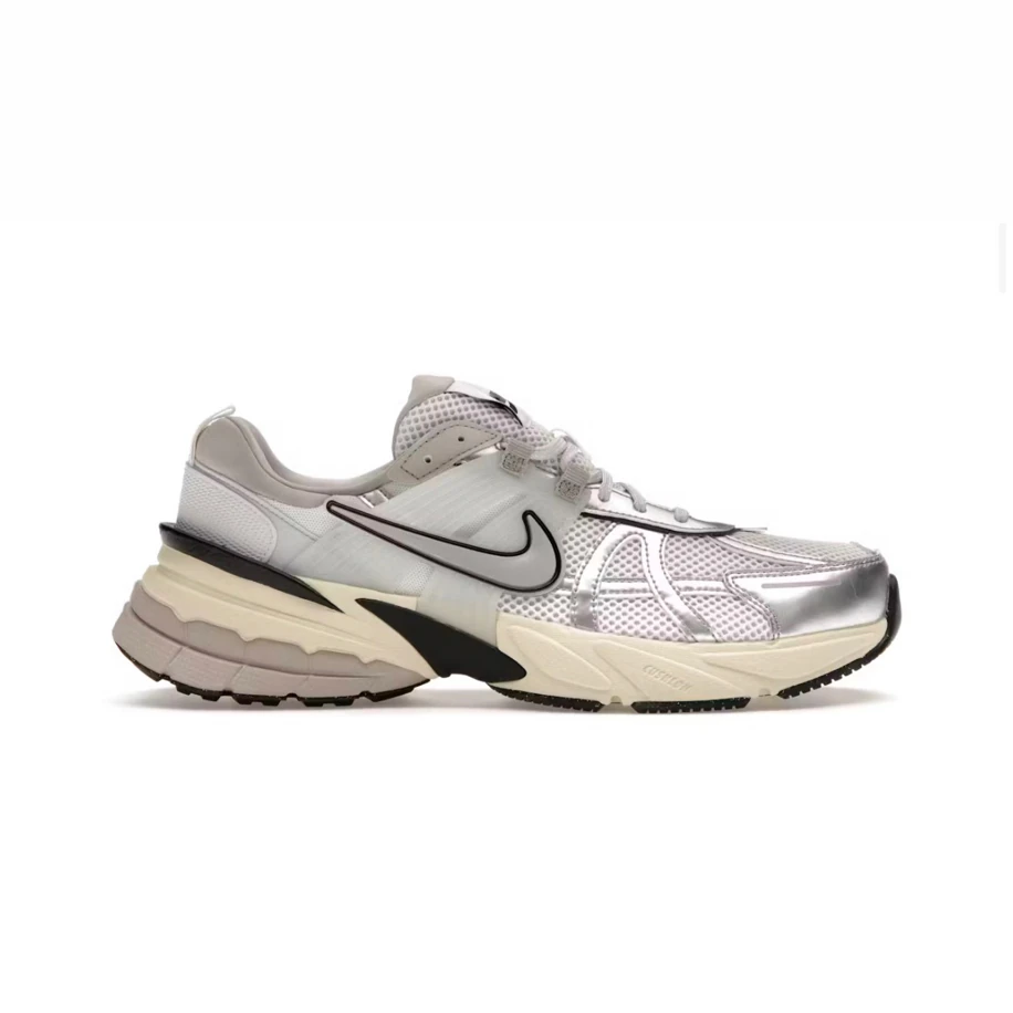 Nike V2K Run Summit White Metallic Silver