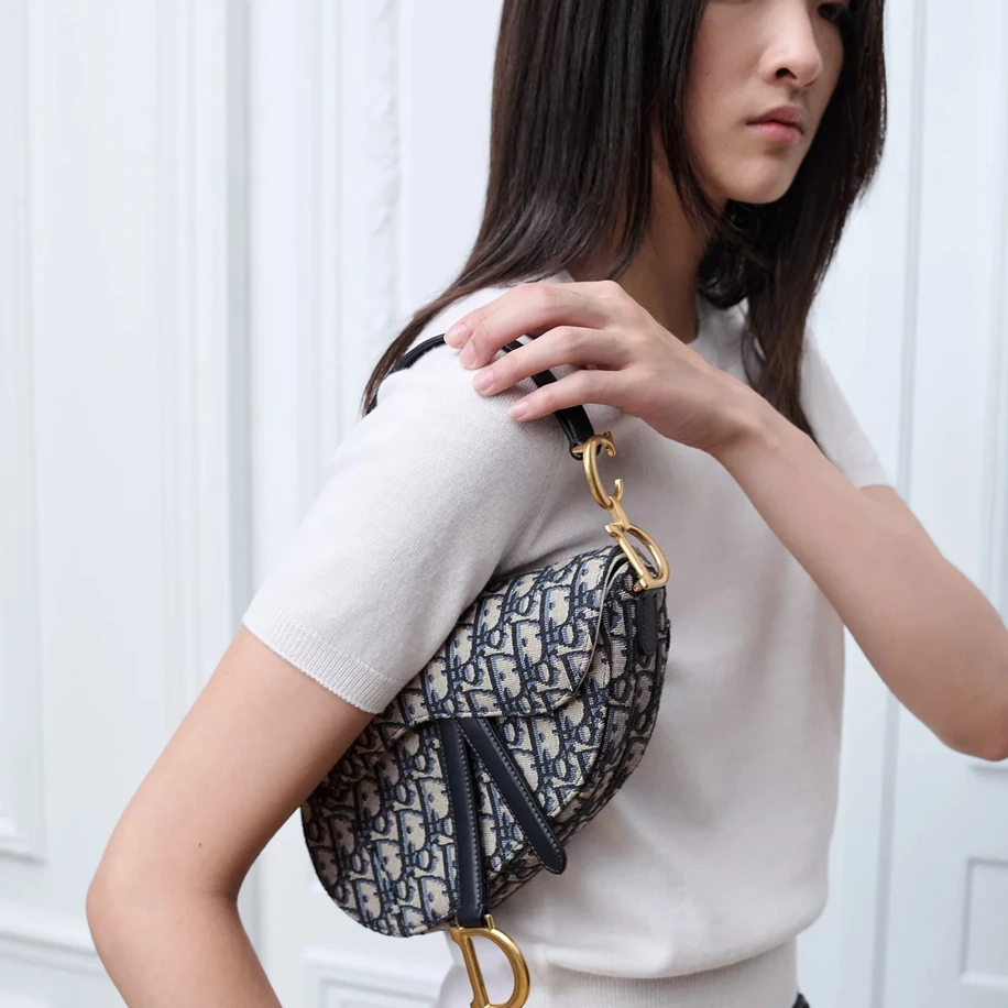 Chiristian Dior Saddle Bag Small görsel 3