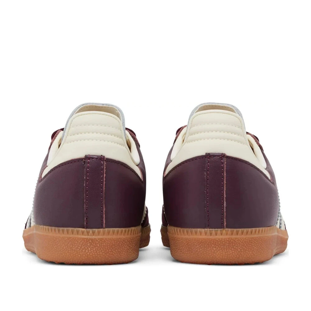 adidas Samba OG Maroon Gold Metallic görsel 4