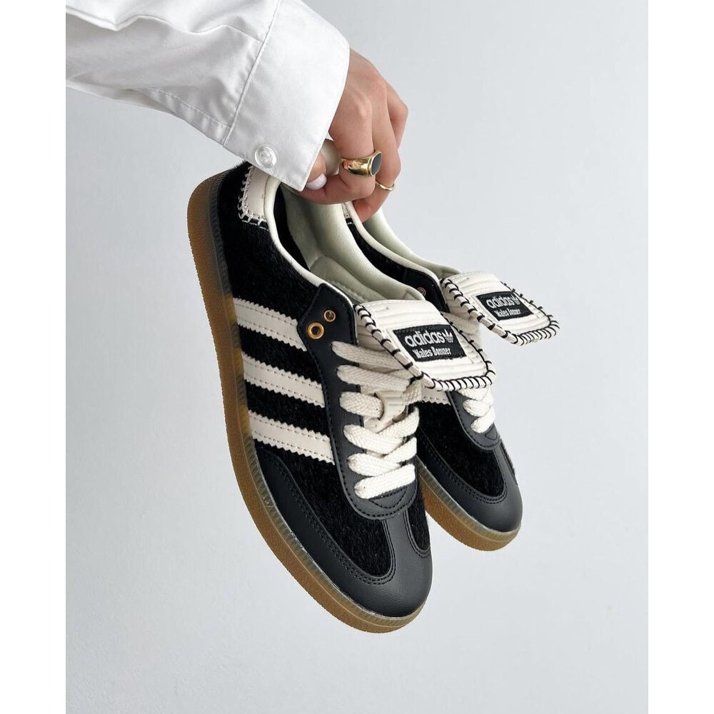 Adidas WALES BONNER SAMBA PONY TONAL LOW TRAINERS görsel 3