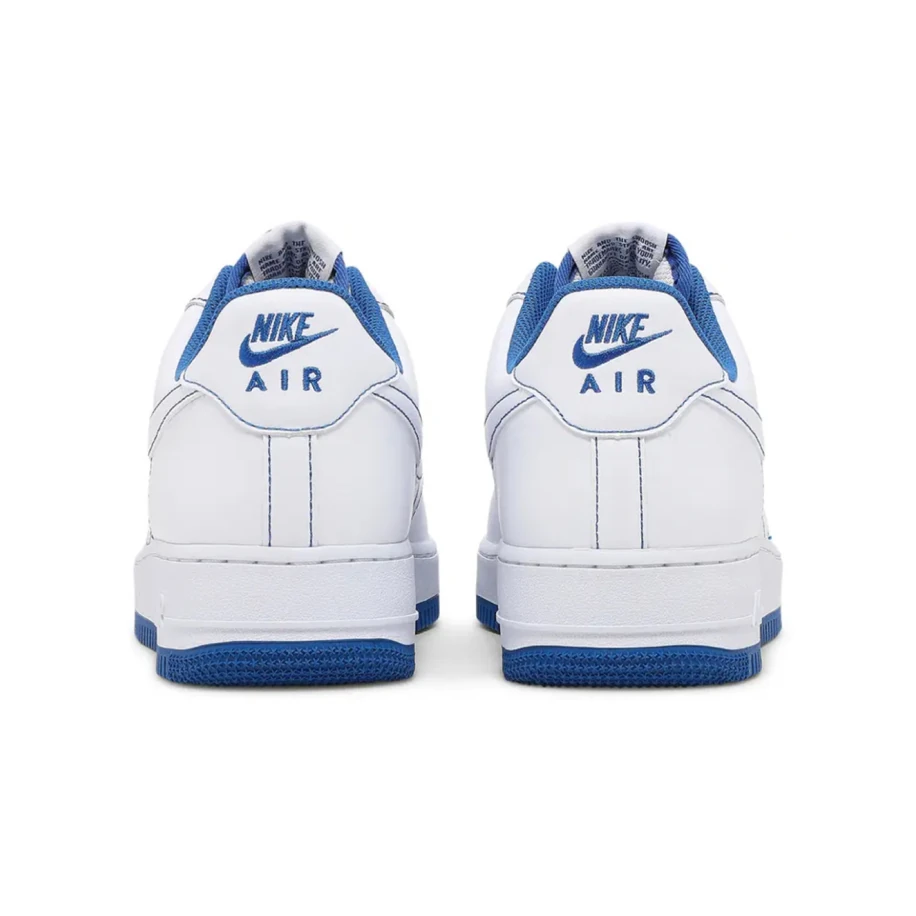 Nike Air Force 1 '07 'Contrast Stitch - White Game Royal' görsel 5