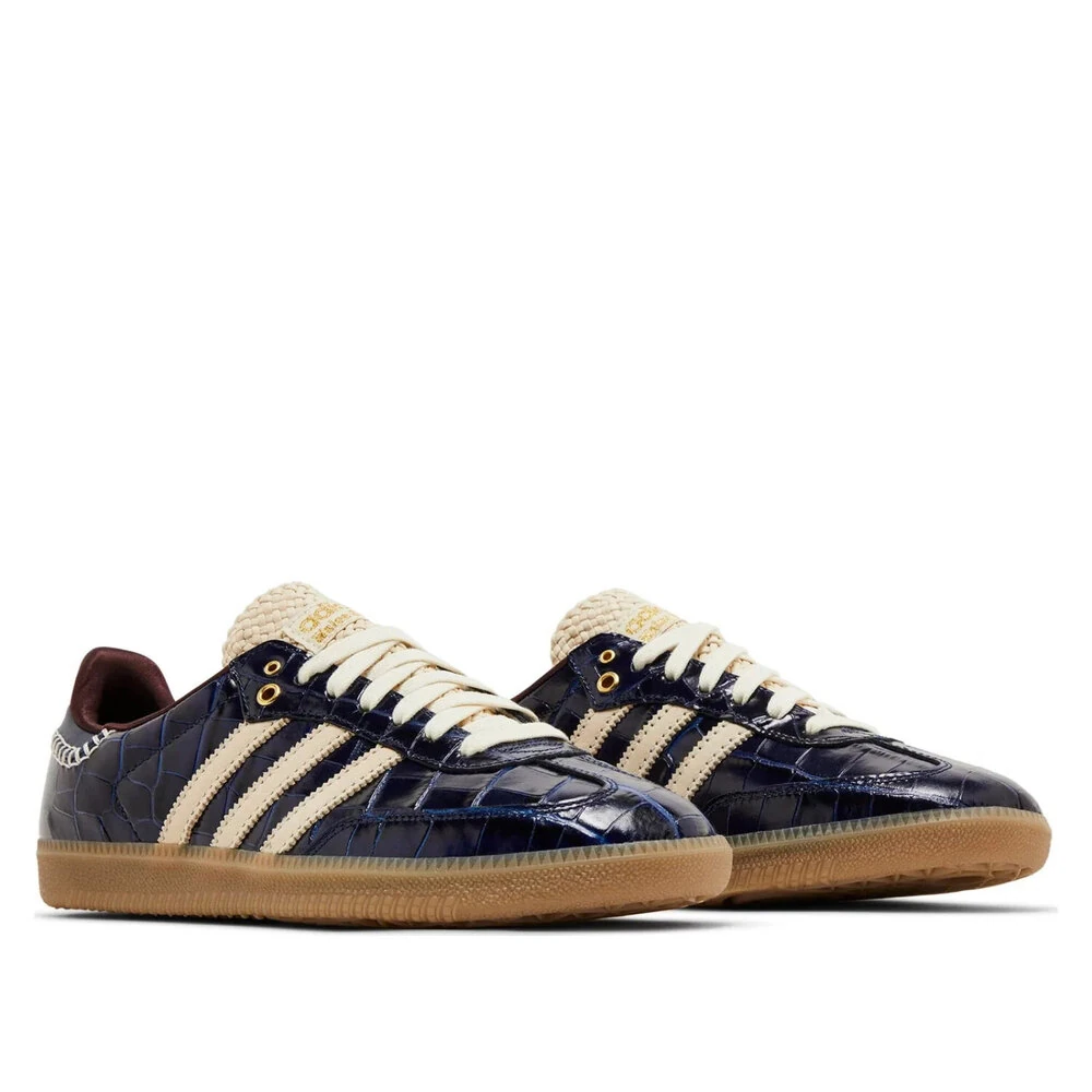 Adidas Samba Wales Bonner Navy Croc görsel 2