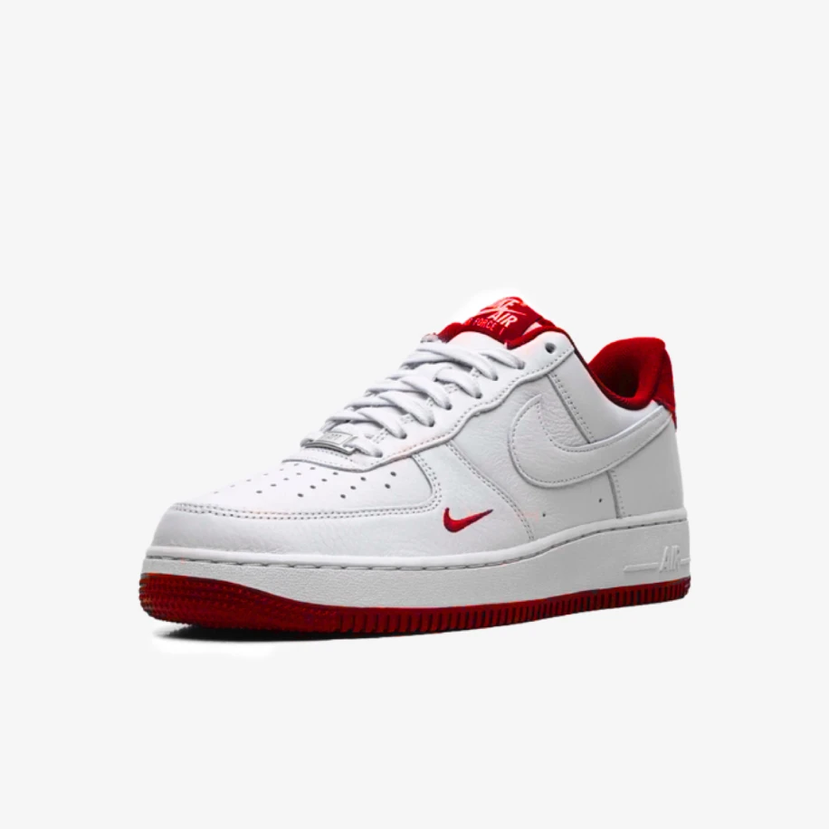 Nike Air Force 1 '07 LV8 'Mini Swoosh Pack - White Team Red' görsel 3