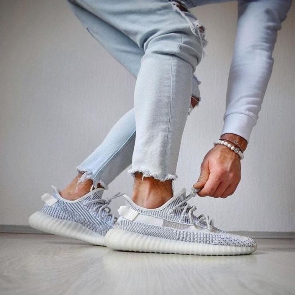 ADIDAS YEEZY BOOST 350 V2 STATIC WHITE REFLECTIVE - AY01ADE0021 görsel 2
