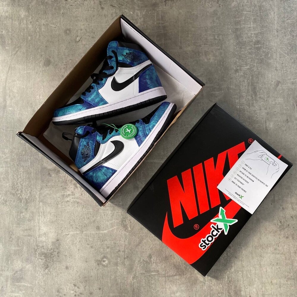 Air Jordan 1 Retro High Tie Dye görsel 3