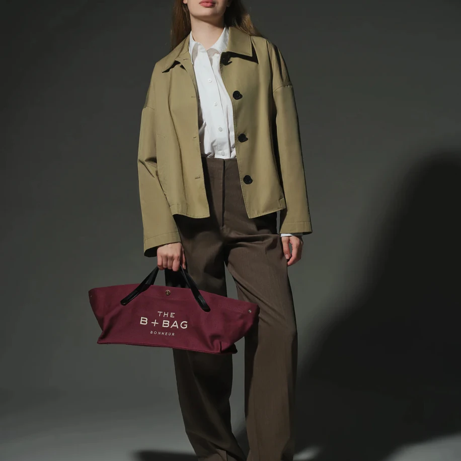Bonheur N°2 Baguette Bag Cherry Red görsel 4