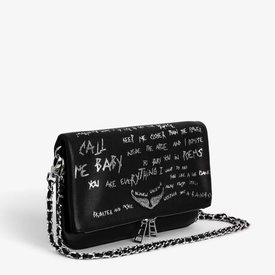 Zadig & Voltaire Rock Grafitti Bag görsel 3