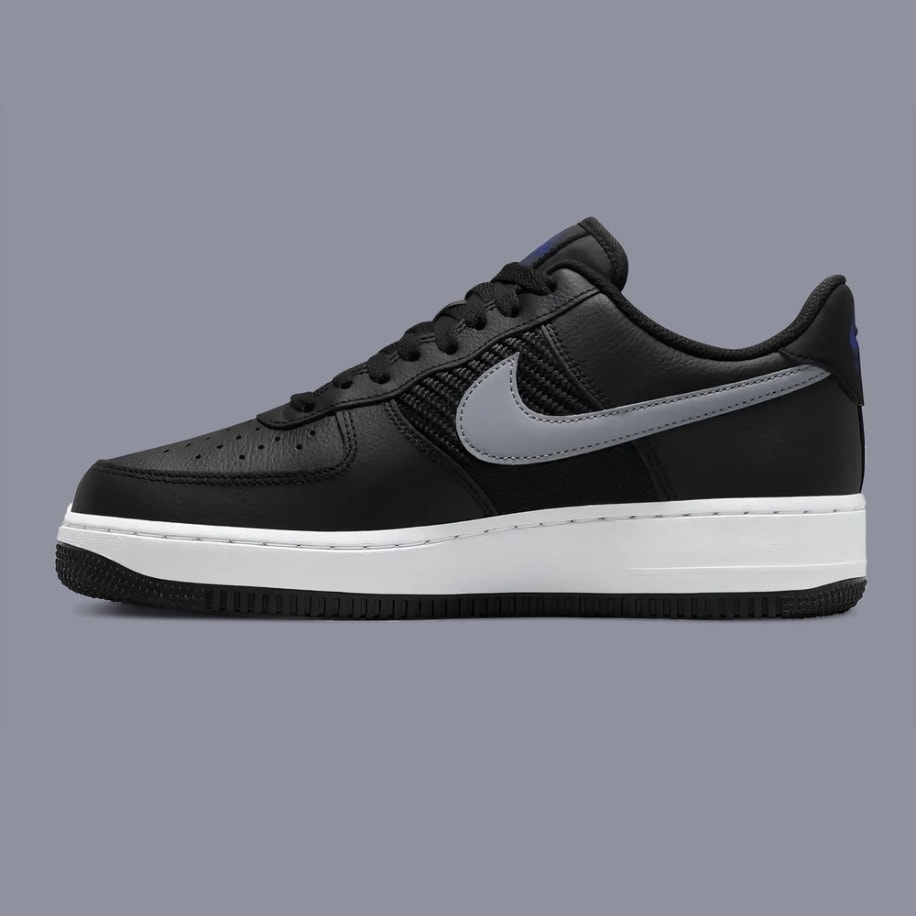 Nike Air Force 1 '07 Triple Swoosh Black görsel 3