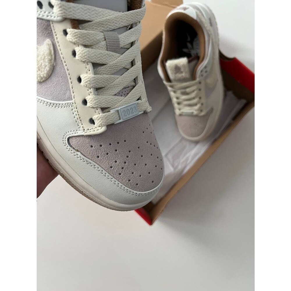 Nike Dunk Low Retro Rabbit Fossil görsel 3