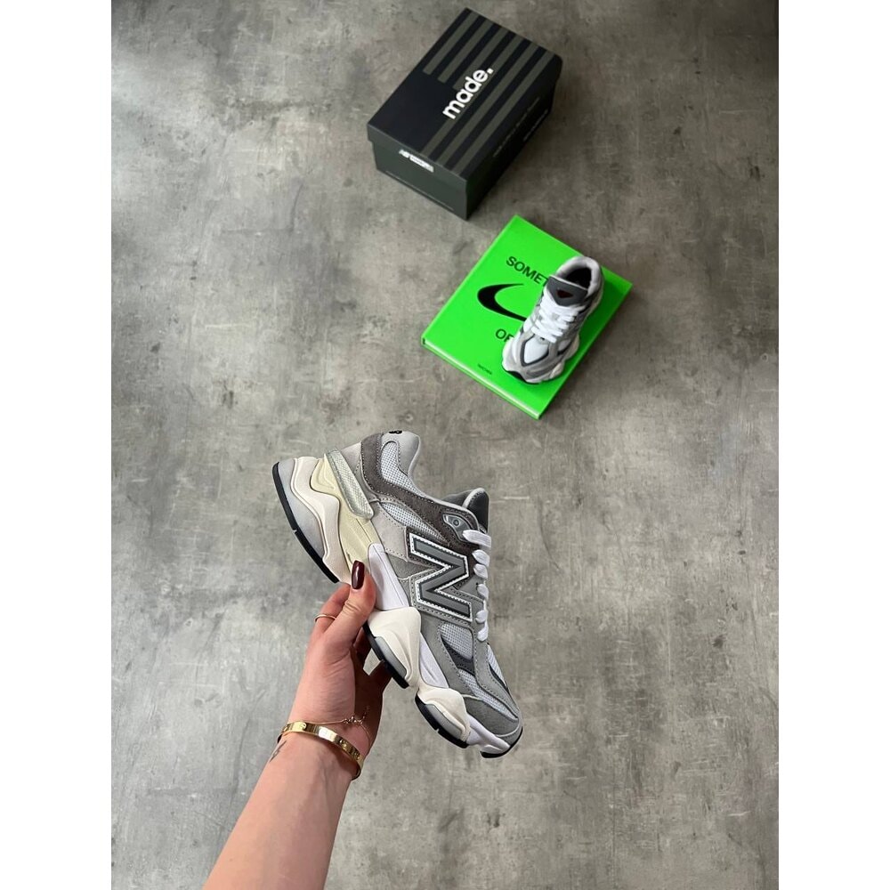 New Balance 9060 Grey Rain görsel 3