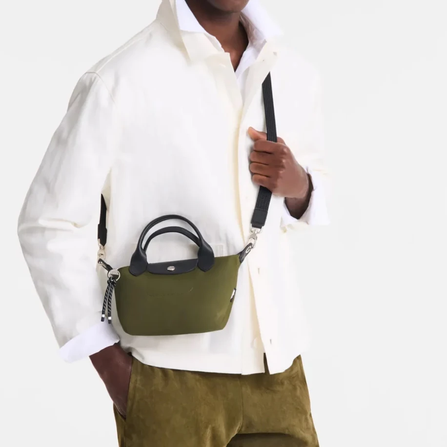 Longchamp Le Pliage Energy Khaki S görsel 3