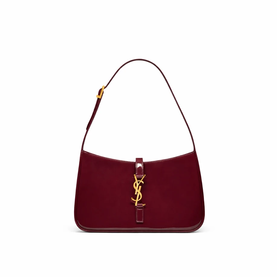 Yves Saint Laurent Hobo Bag Bordeaux