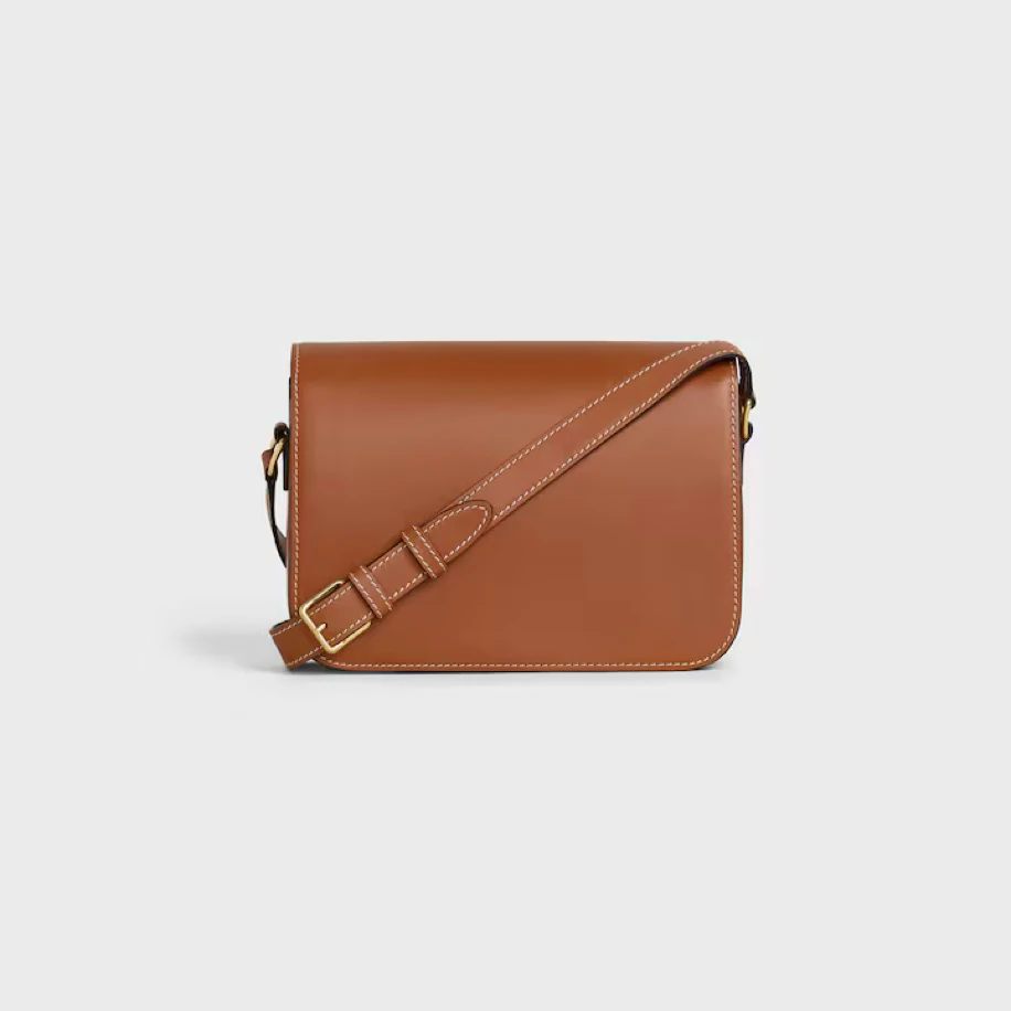 Celine Triomphe Bag Brown görsel 3