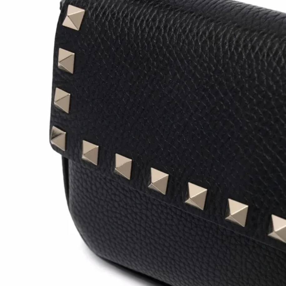 Valentino Garavani Rockstud Bag Mini Black görsel 4
