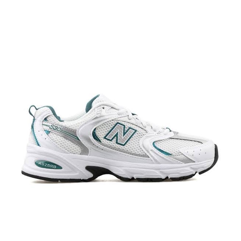 New Balance 530 WHITE SILVER GREEN görsel 2