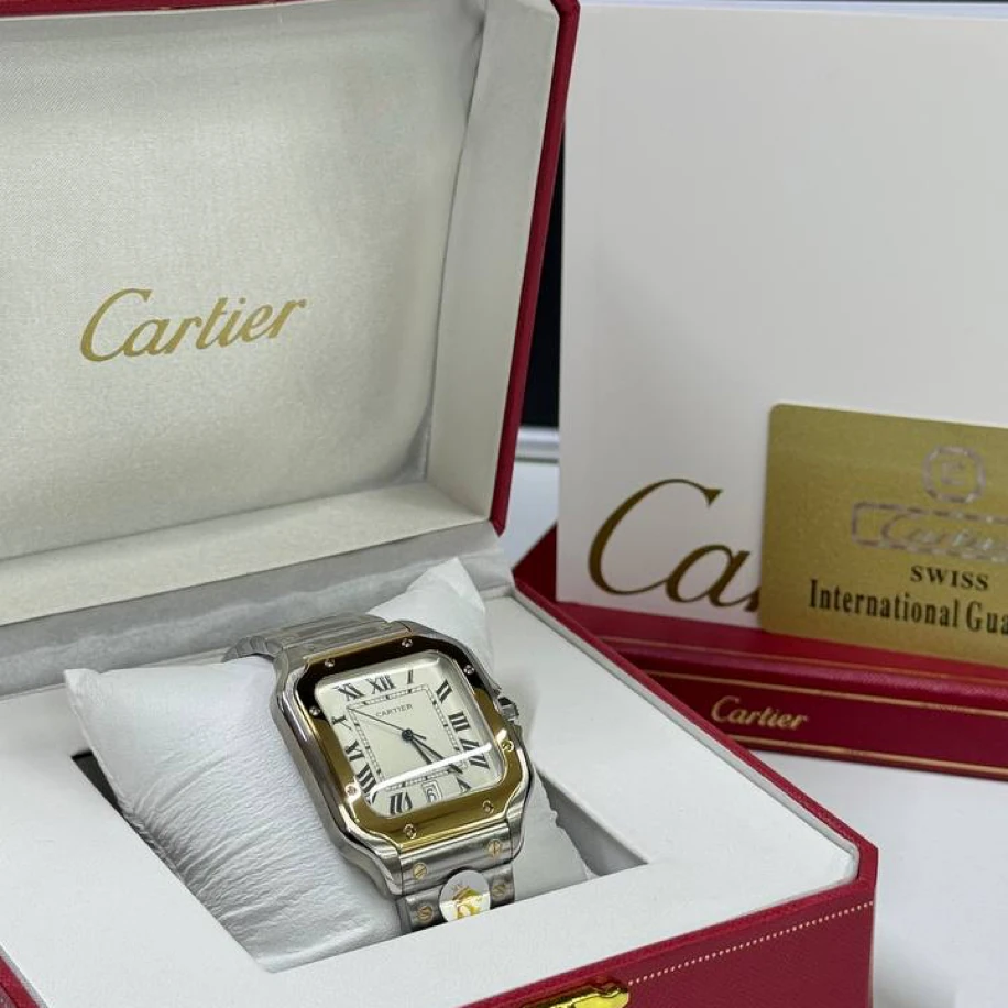 Santos De Cartier WATCH ( Top Quality ) görsel 3