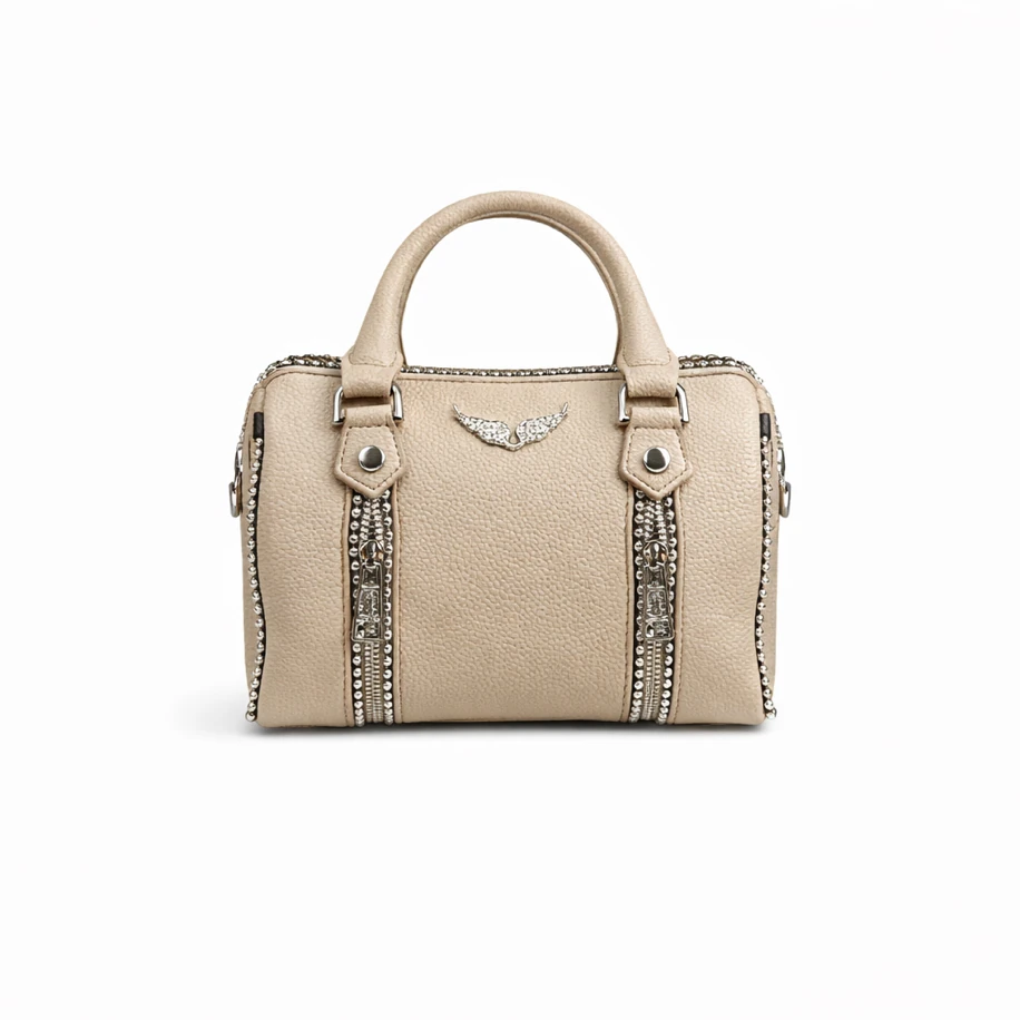 Zadig & Voltaire XS Sunny Studs Bag Cream