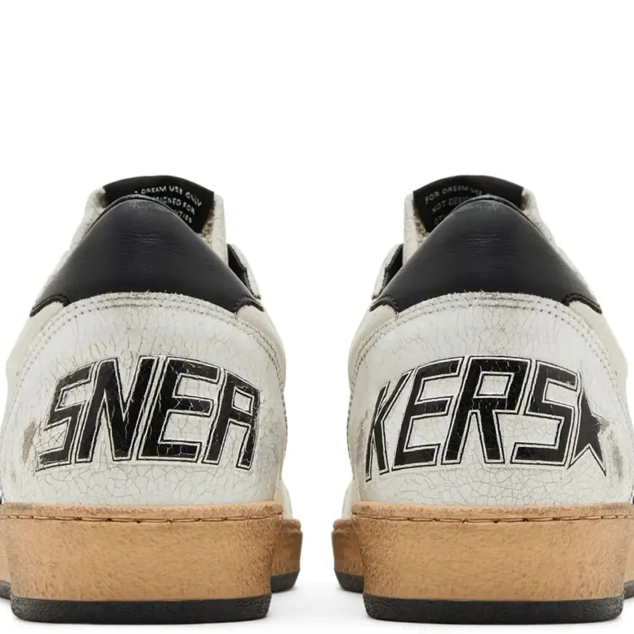 Golden Goose Ball Star White Black SS25 görsel 3