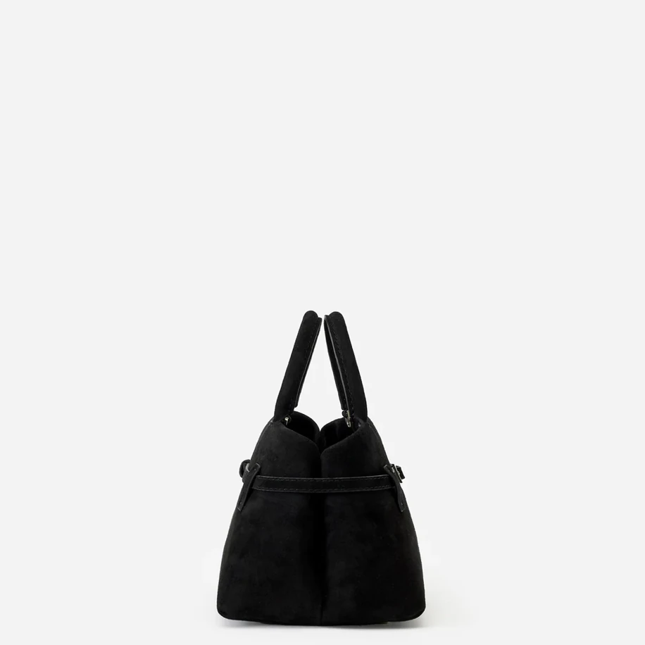 Manu Atelier Le Cambon 25 Black Suede görsel 3