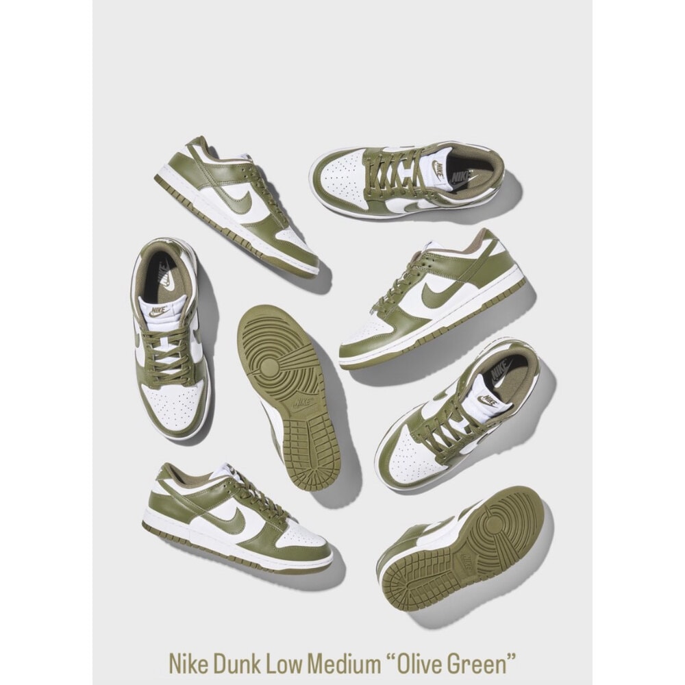 Nike SB Dunk Low Medium Olive görsel 2