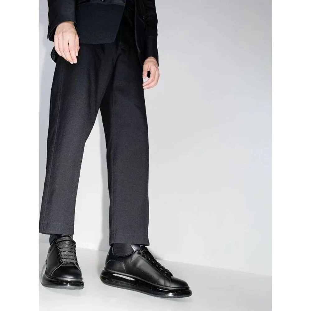 Alexander Mcqueen Black Shiny Sole görsel 3