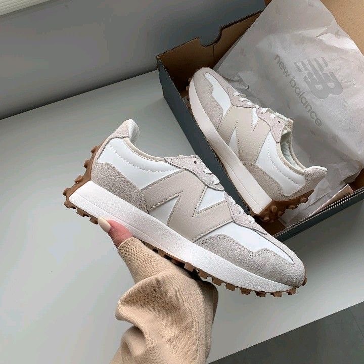 New Balance 327 Cream görsel 3