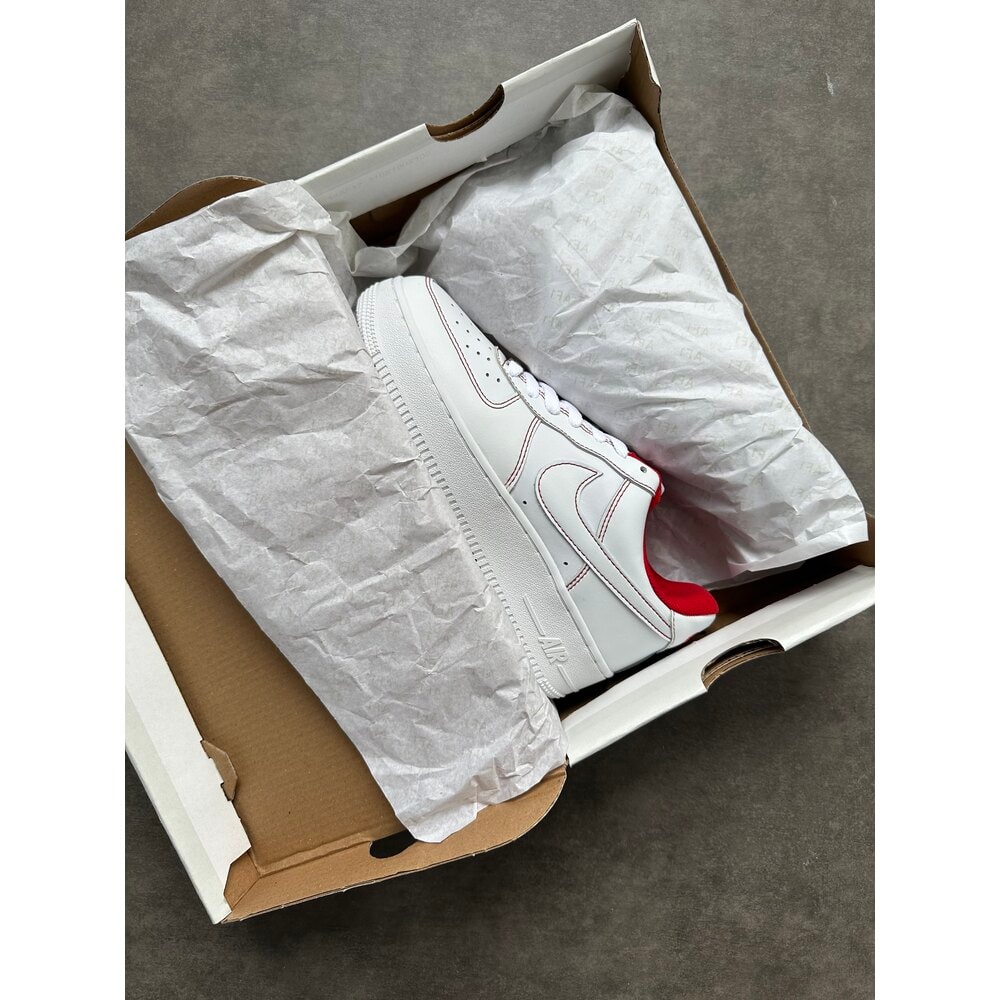 Nike Air Force 1 “ Stitch Red “ görsel 2