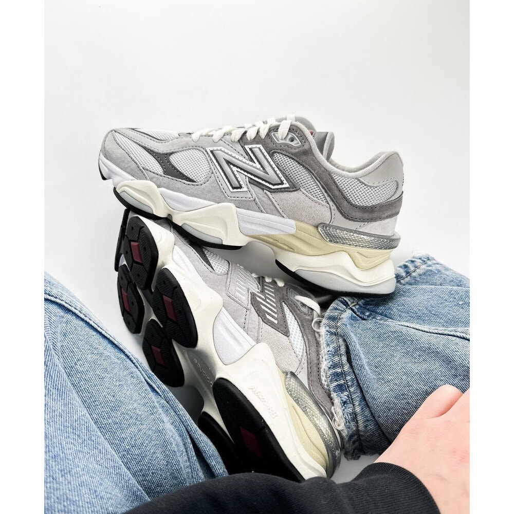 New balance U 9060 Grey Rain görsel 3