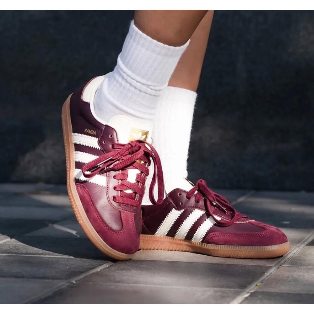 Adidas Samba Maroon görsel 3