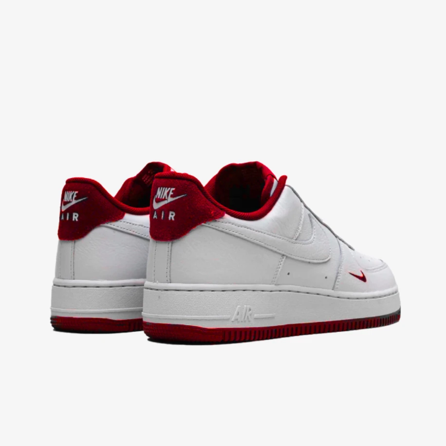 Nike Air Force 1 '07 LV8 'Mini Swoosh Pack - White Team Red' görsel 4