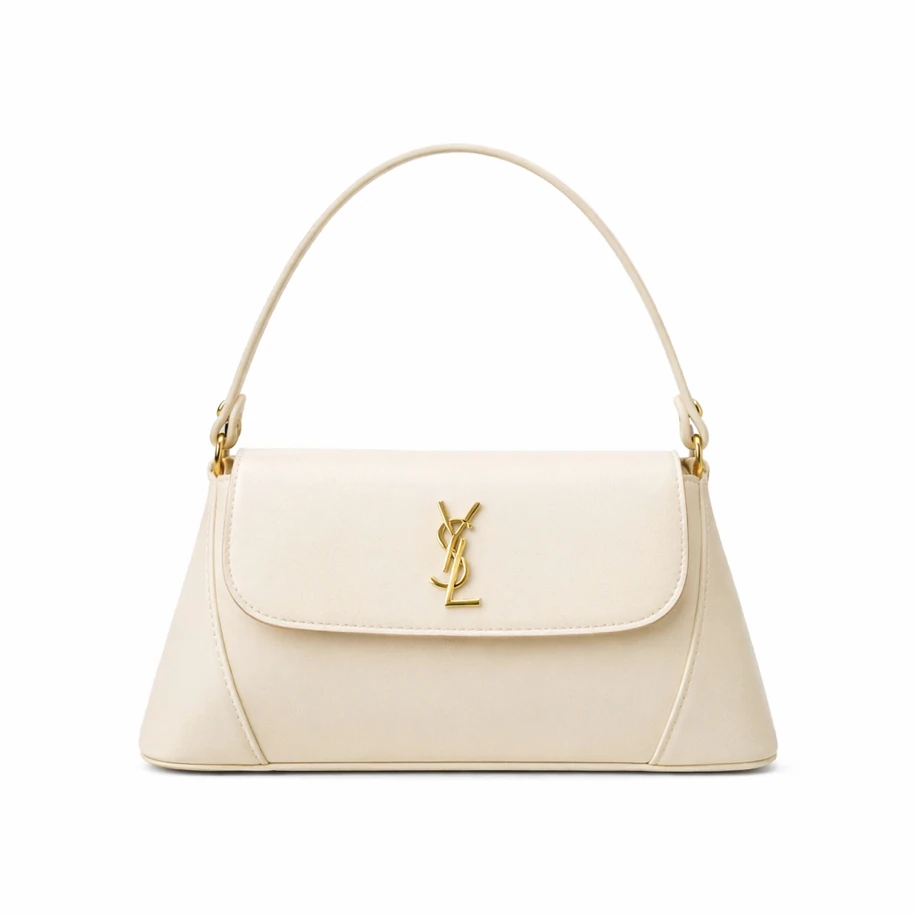 Yves Saint Laurent Solferino Bag Cream