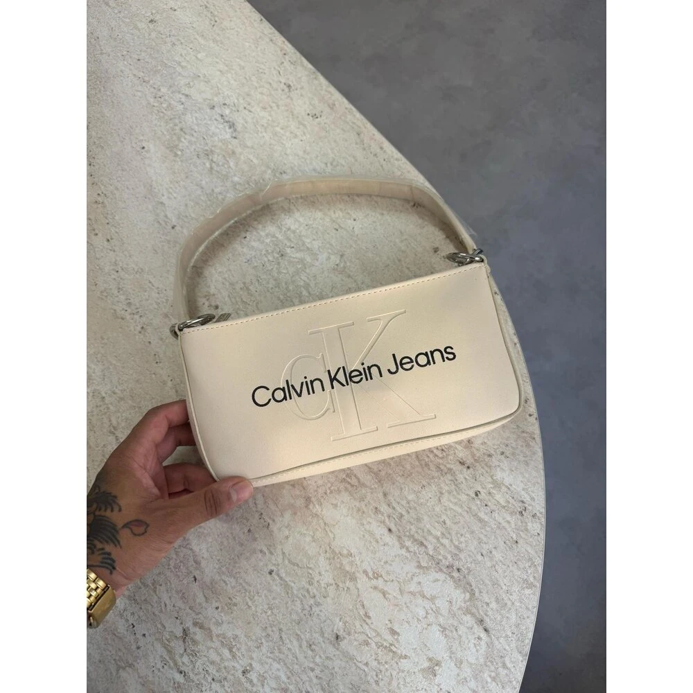 Calvin Klein Beige Bag görsel 3
