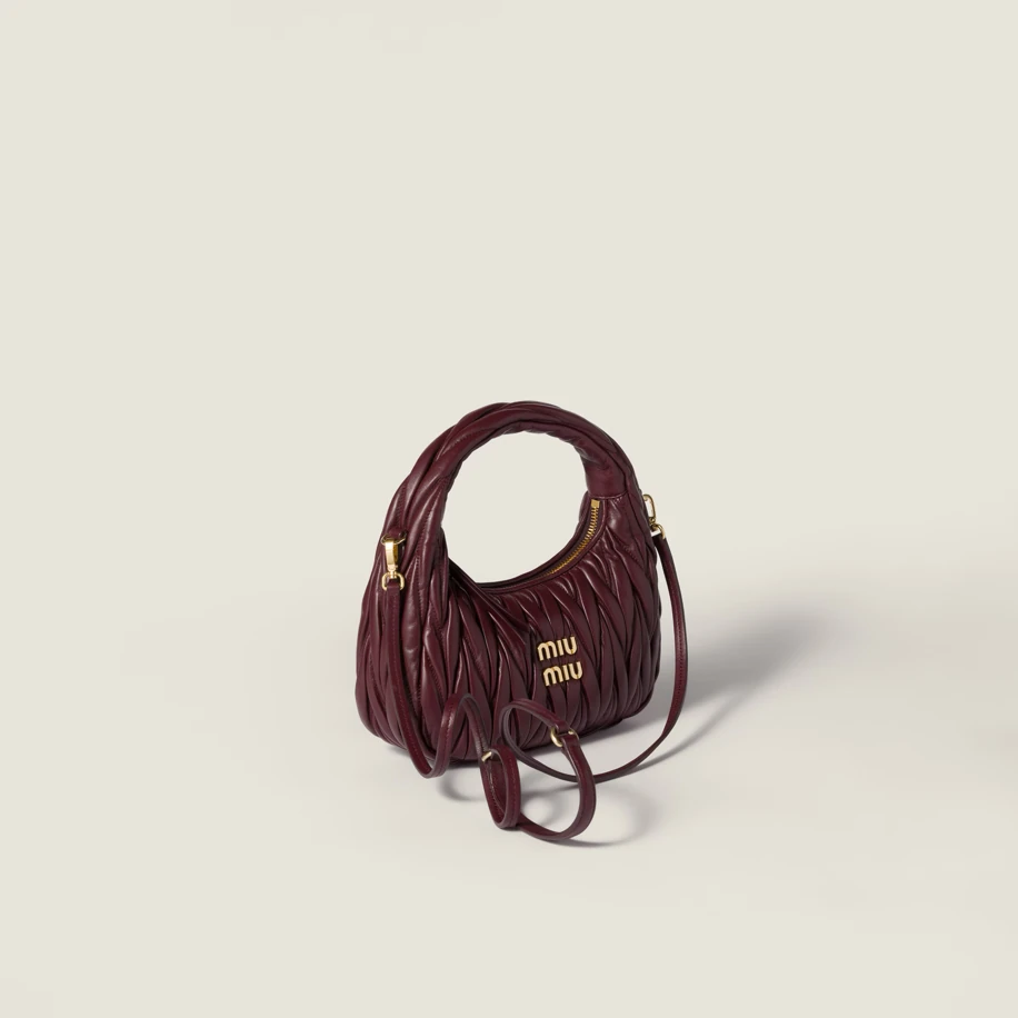 Miu Miu Wander Bag Bordeaux görsel 3