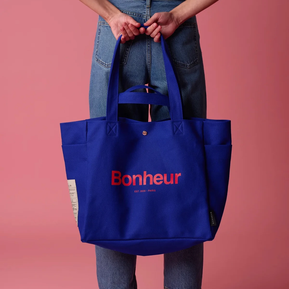 Bonheur Canvas No4 Ocean Blue görsel 3