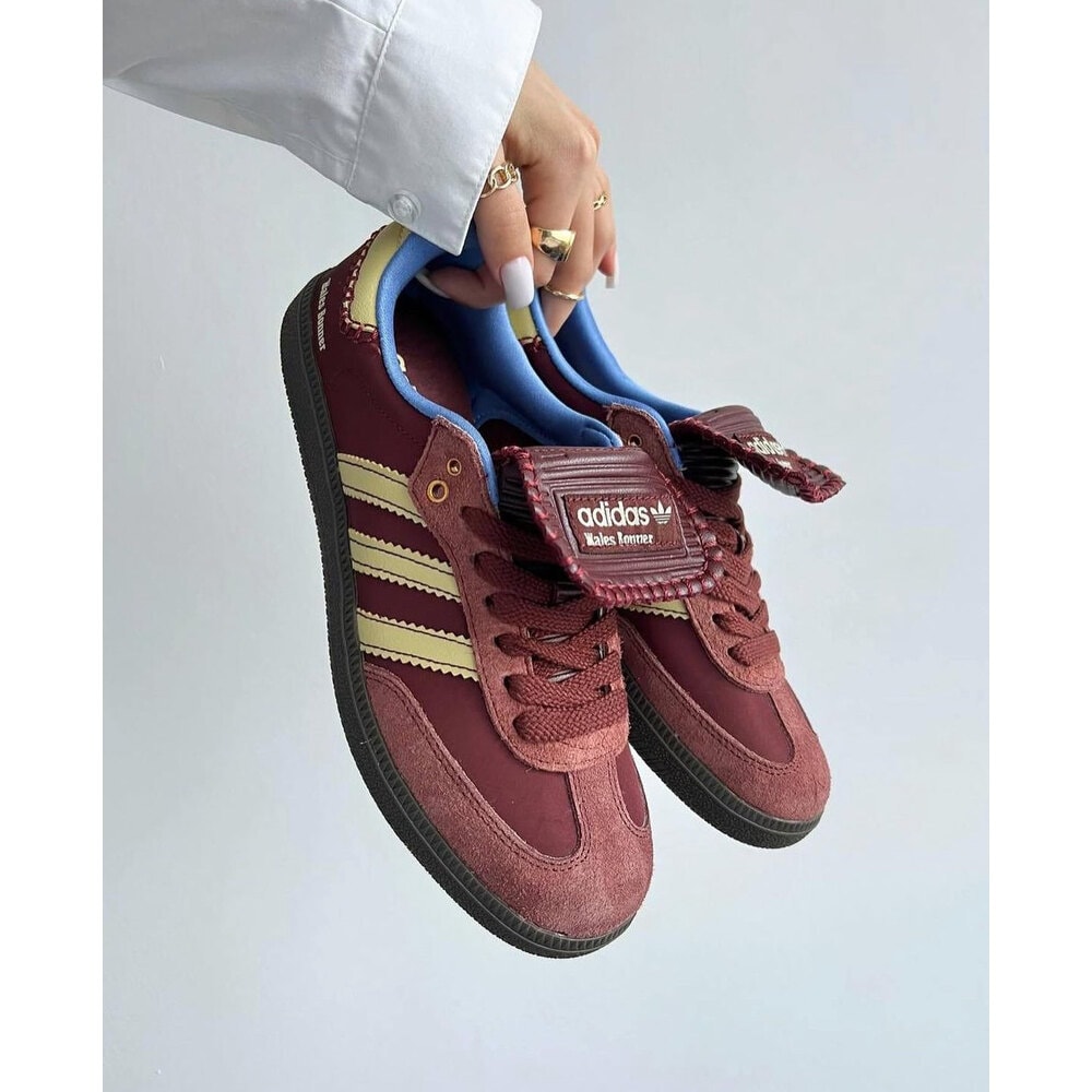 Adidas WALES BONNER SAMBA PONY TONAL LOW TRAINERS görsel 3