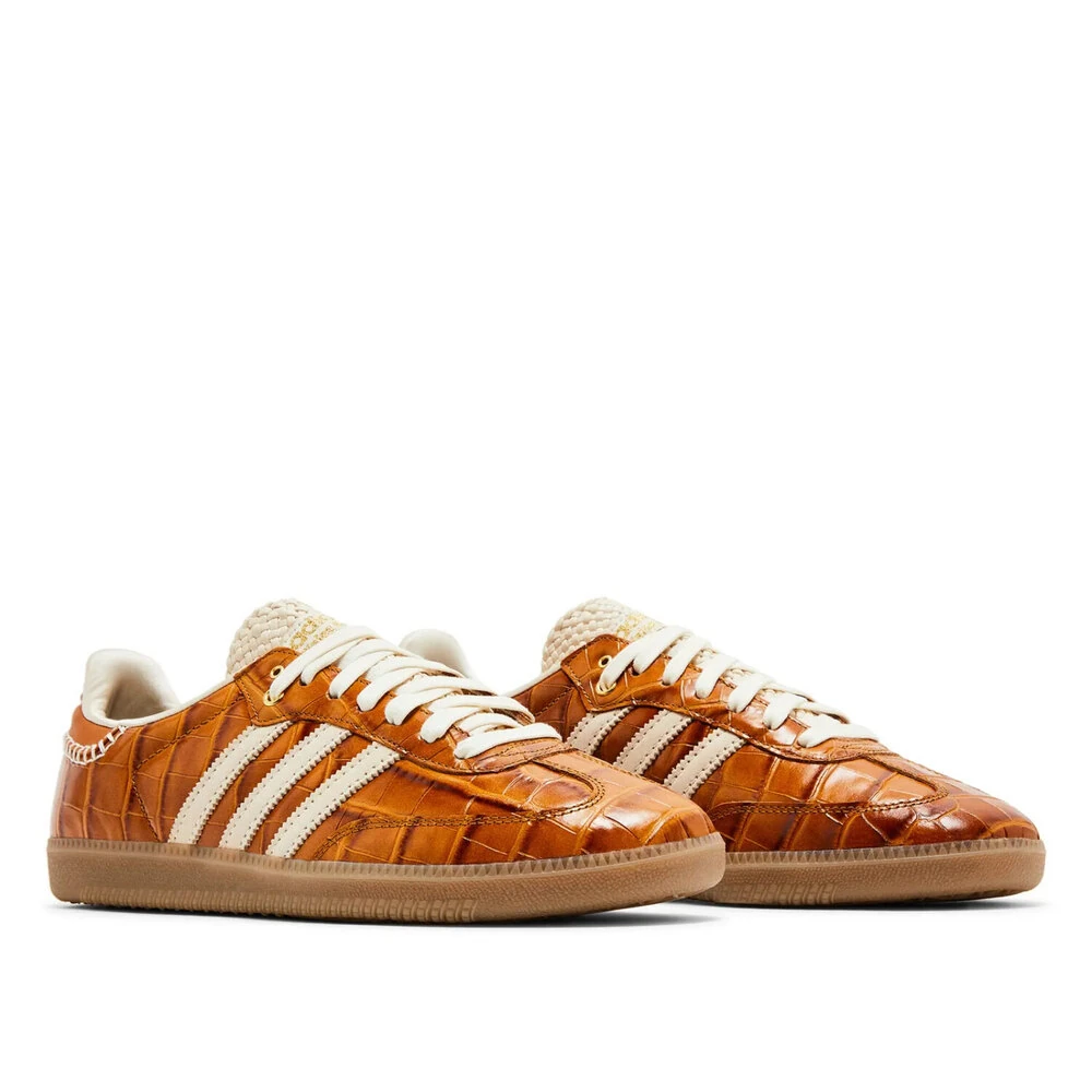 Adidas Samba Wales Bonner Brown Croc görsel 3