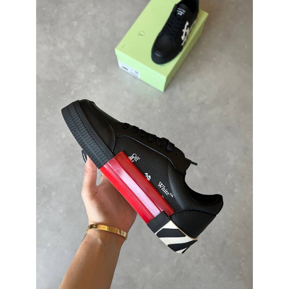 Off White X Beyaz Deri görsel 3