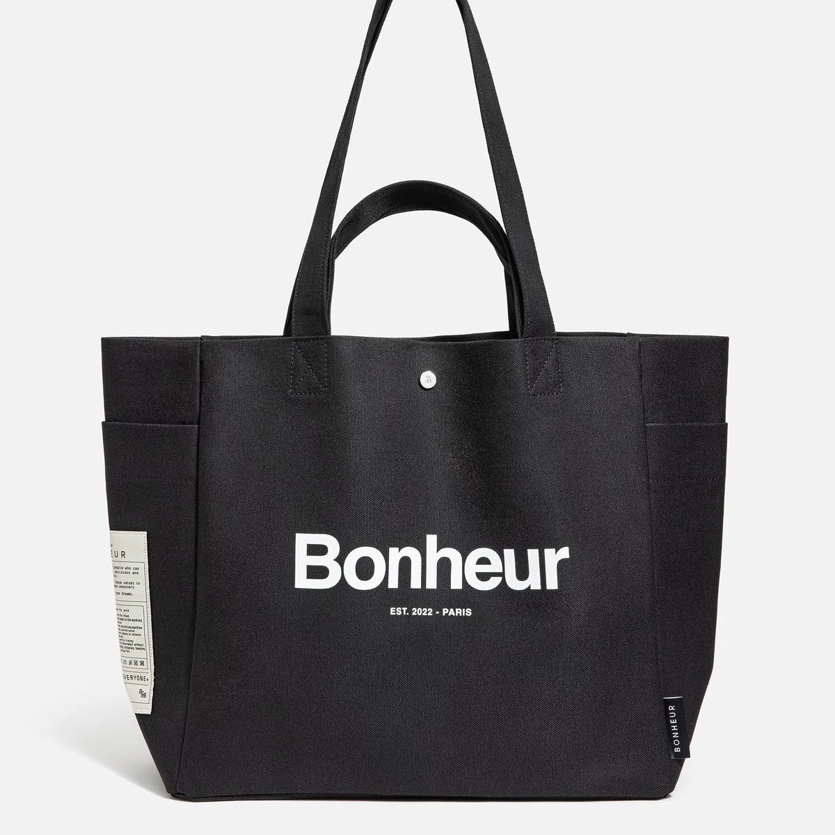 Bonheur Canvas No4 Cold Black