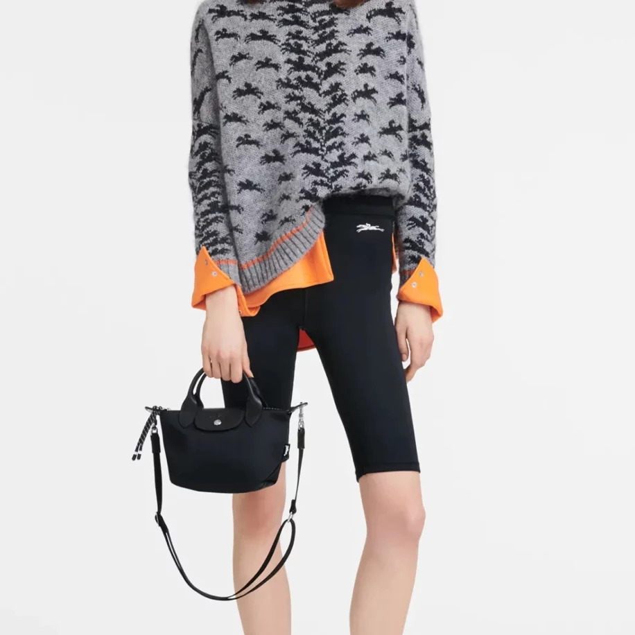 Longchamp Le Pliage Energy Black S görsel 3