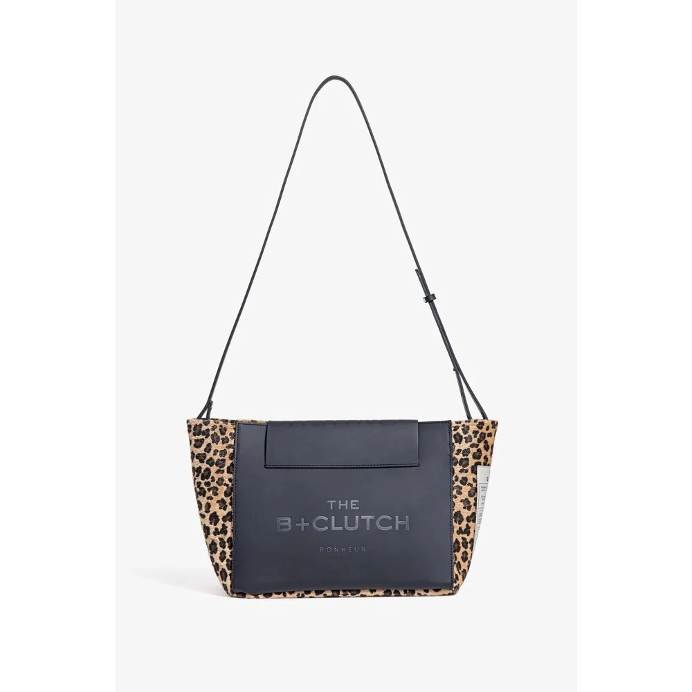 Bonheur Clutch Bag Leopard görsel 3