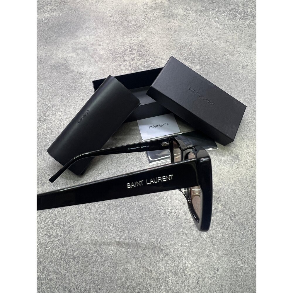 Saint Lauren SL276 Black Brown görsel 5