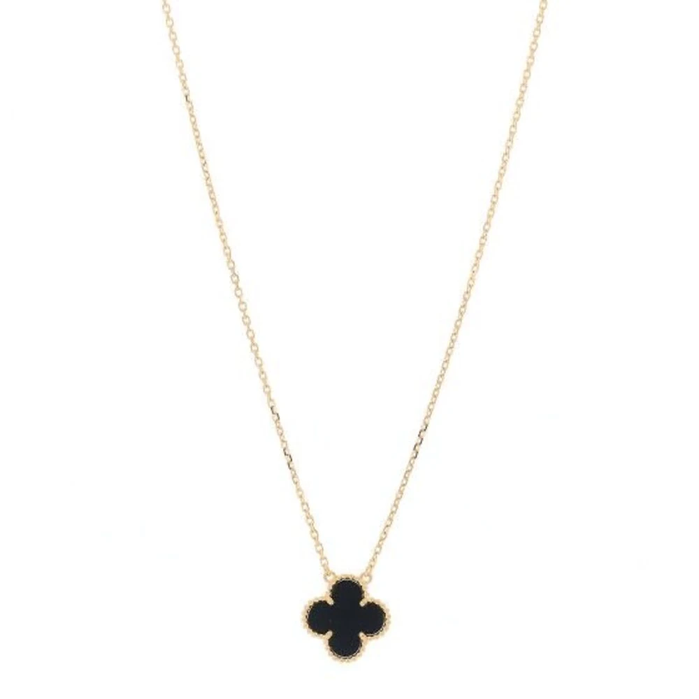 Van Cleef Kolye Gold-Black