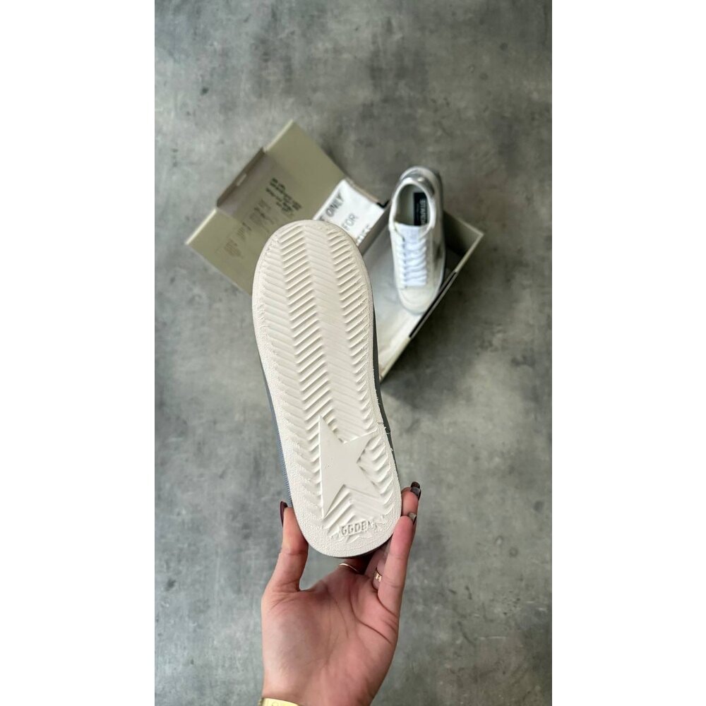 Golden Goose Unisex White Silve görsel 4