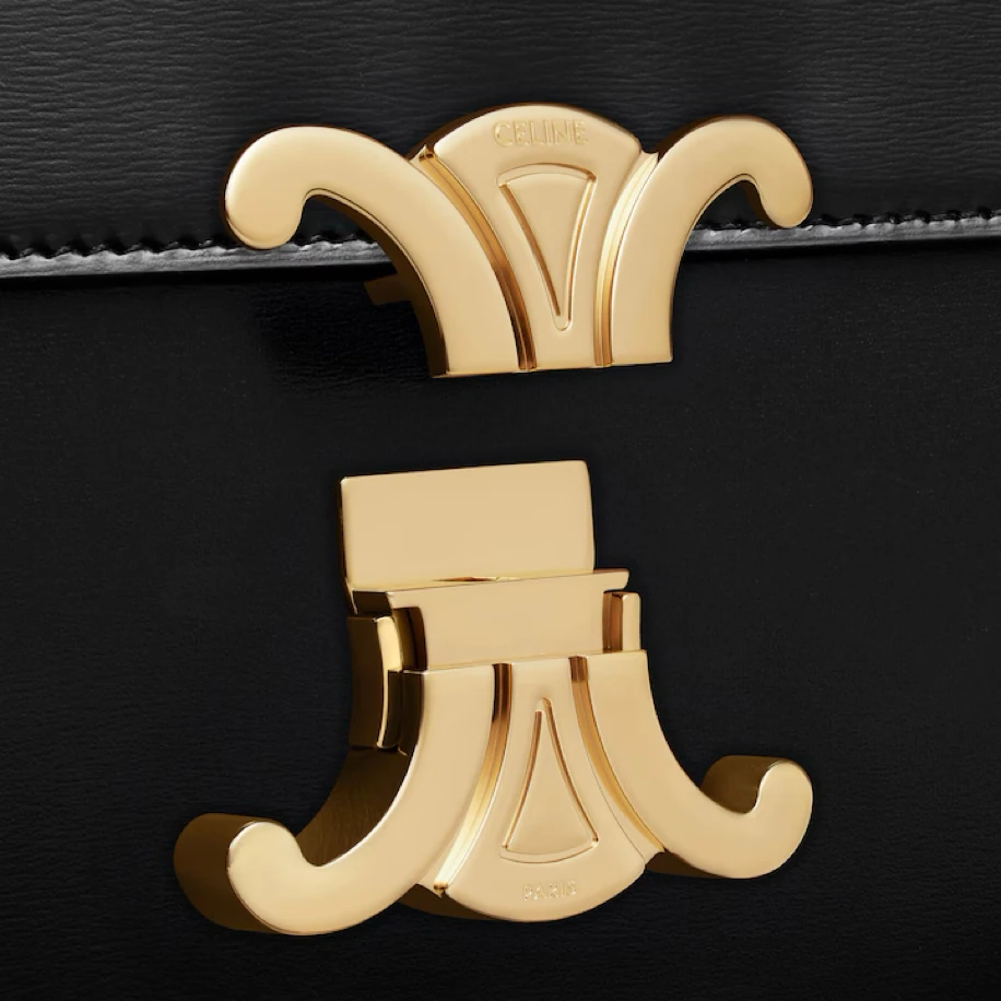 Celine Classique Triomphe Bag Black görsel 2
