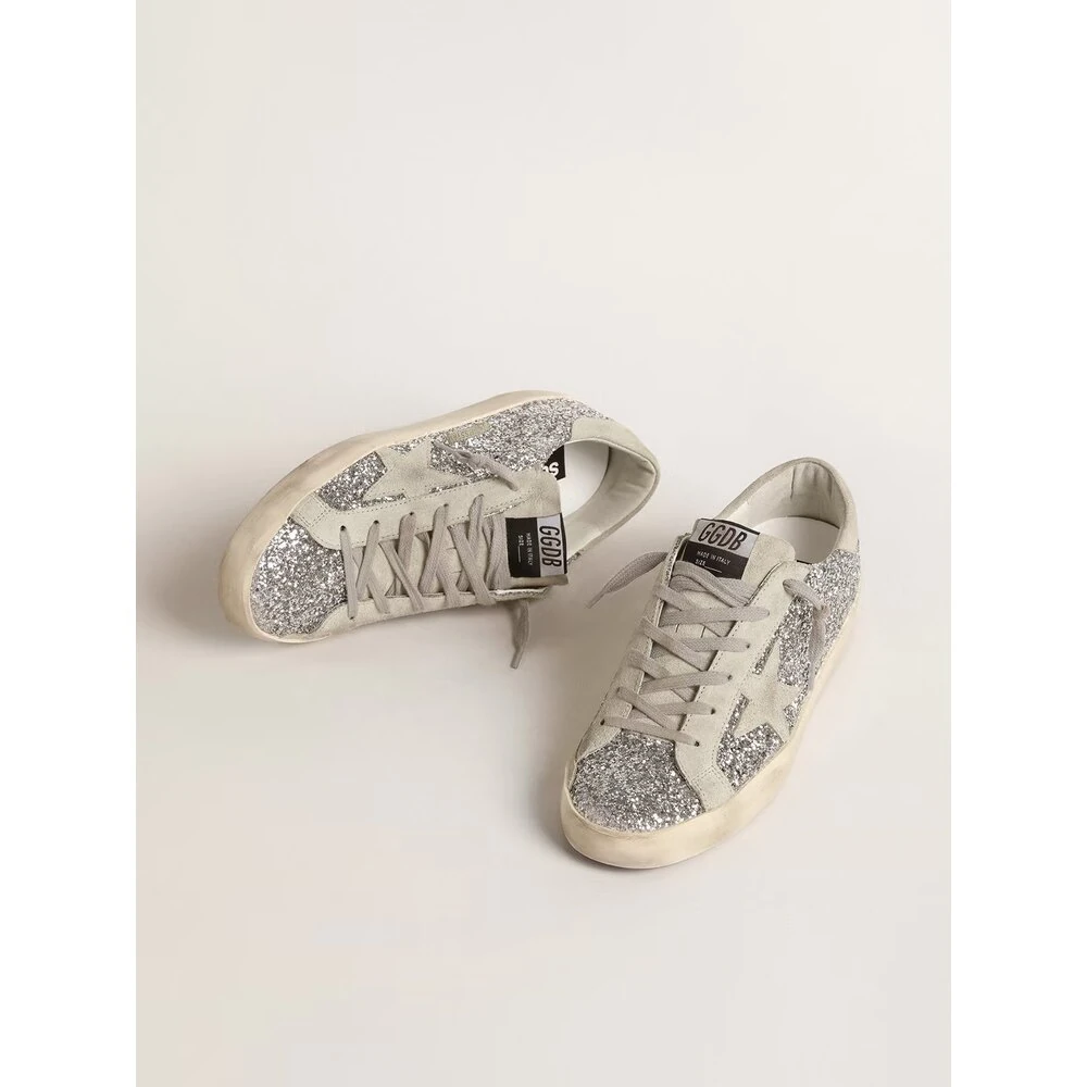 Golden Goose Silver Glitter görsel 2