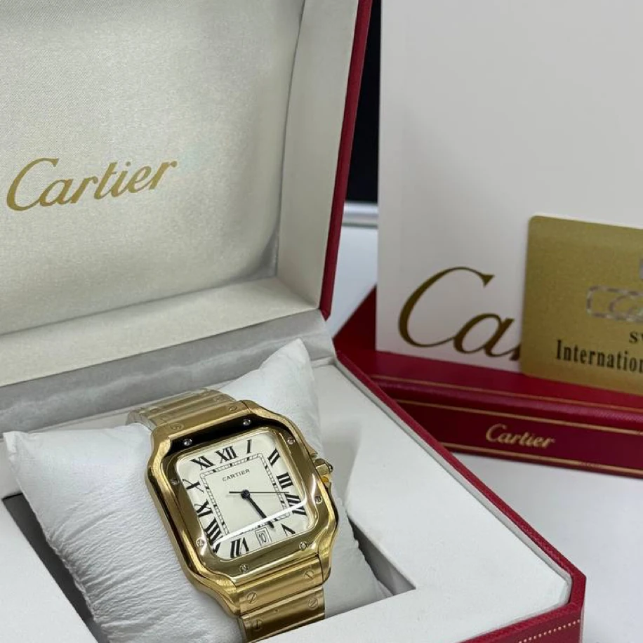 Santos De Cartier WATCH ( Top Quality ) görsel 3